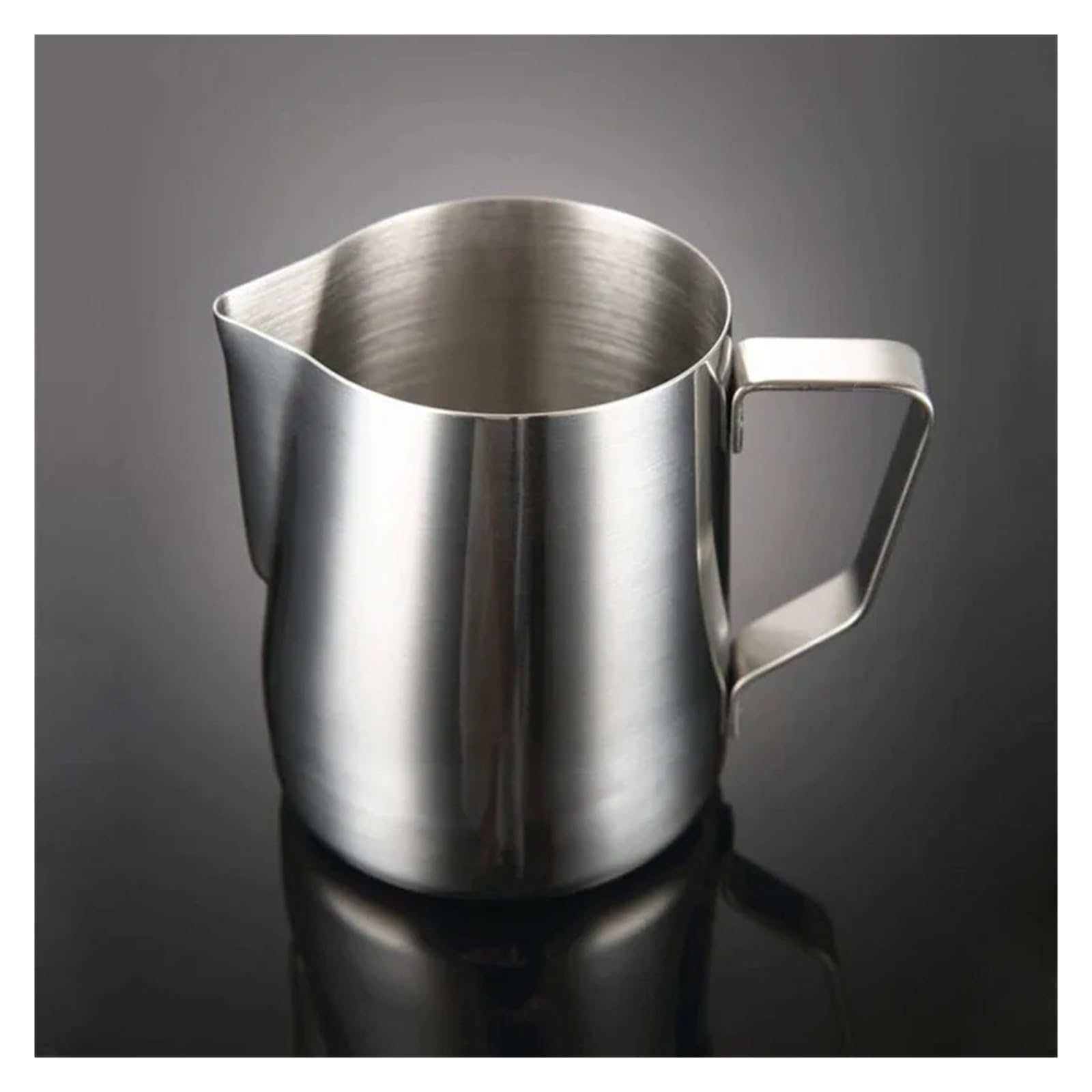 350/600/1000 ml Milchkännchen aus Edelstahl for Aufschäumen von Kaffee und Latte(350ml)