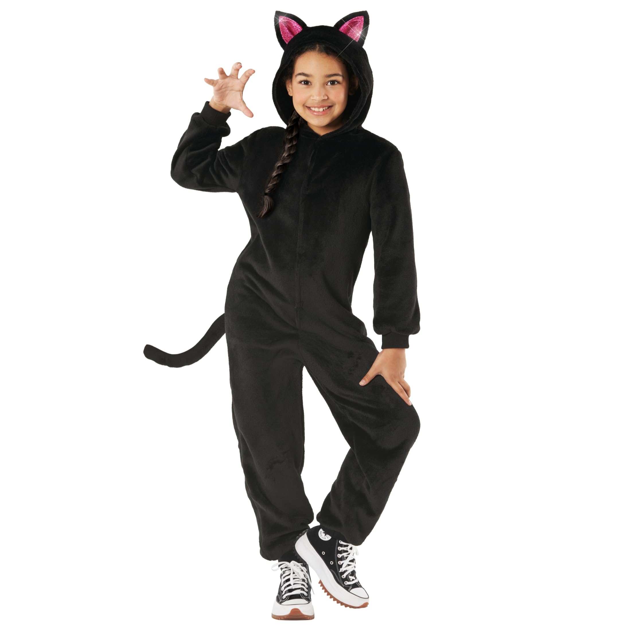 morph black cat costume