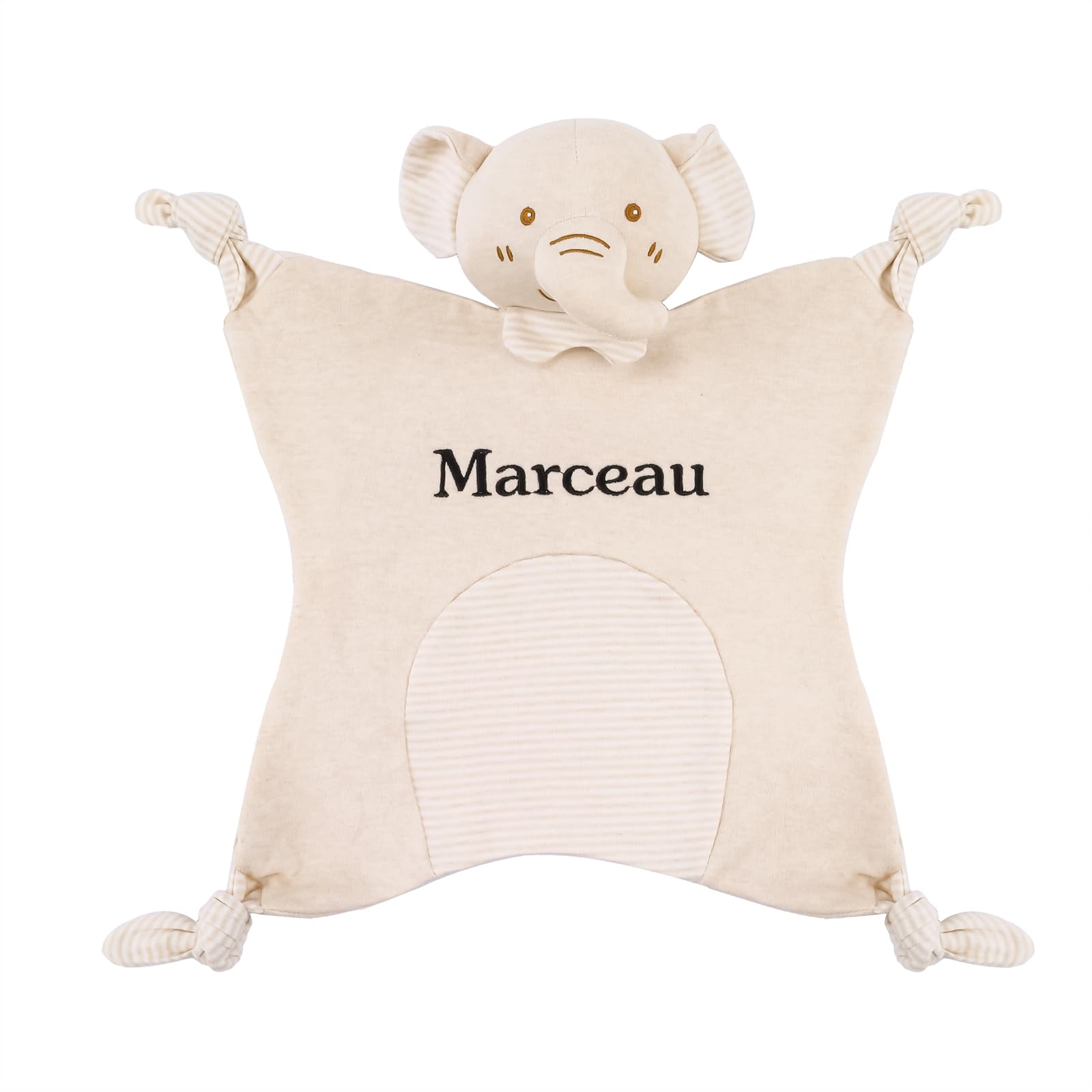 Doudou Personnalisé Beswitory - Couverture Sécurité Bébé Avec Prénom