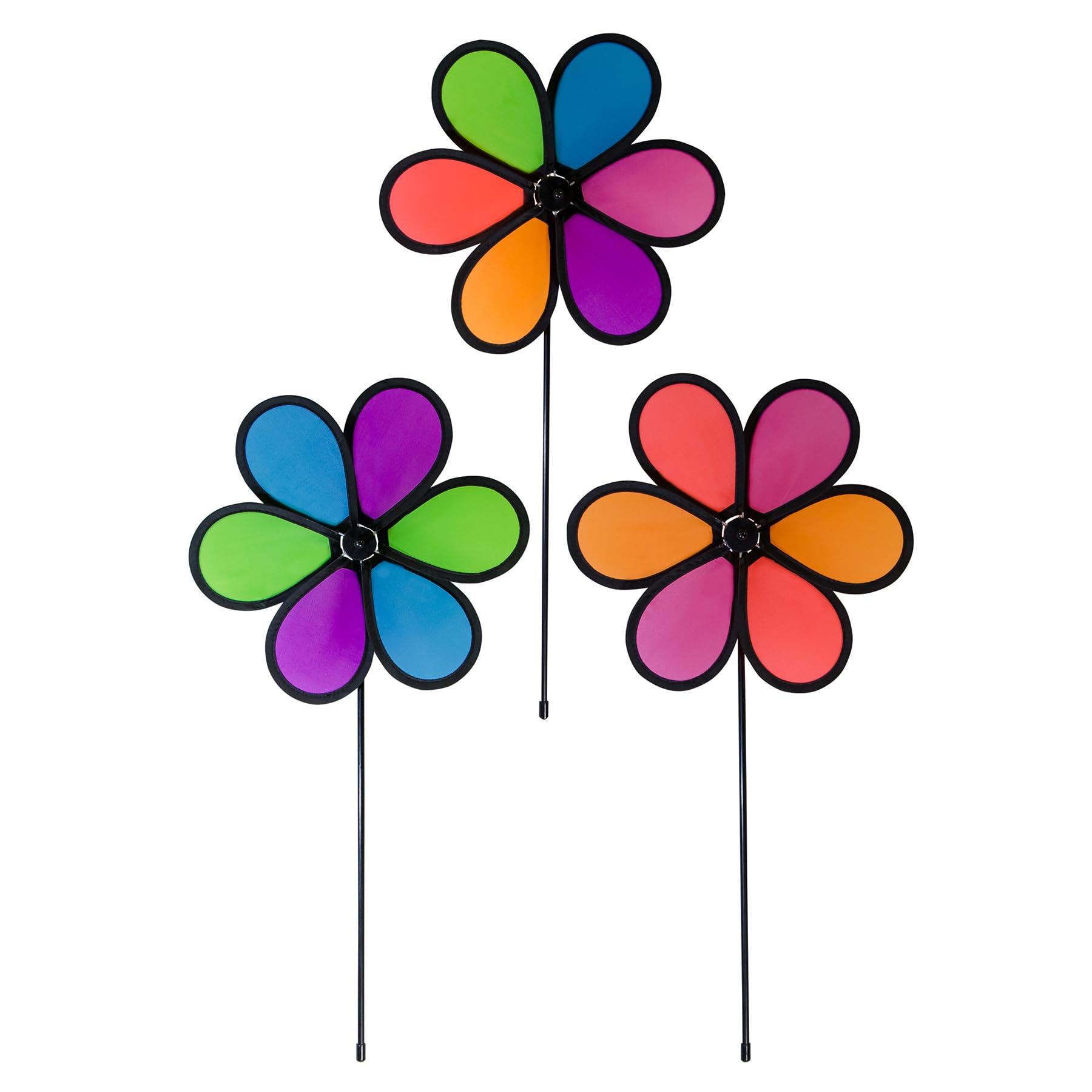 Amazon.com: In the Breeze 6-Petal Flower Spinner, 10-Inch Neon