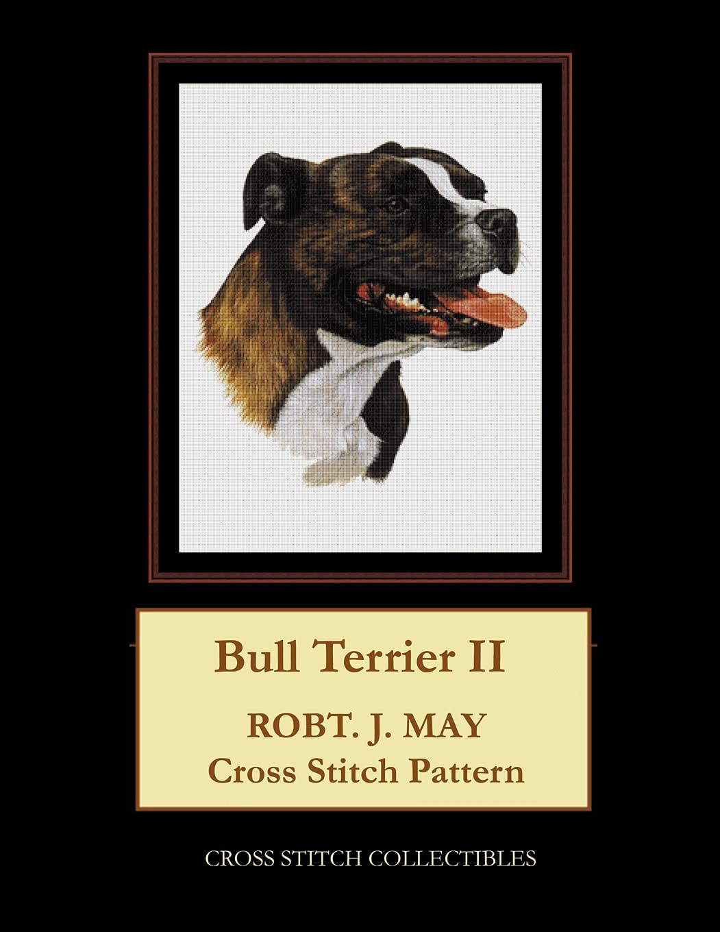 Bull Terrier II: Robt. J. May Cross Stitch Pattern