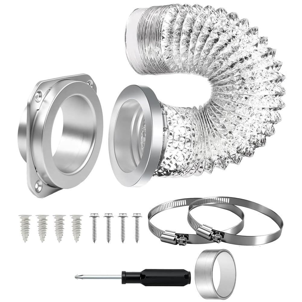UDSKNV[KSL Quick Connection and Disconnection Magnetic Dryer Vent Connector Kit Strong Magnet Self-DV180 Alignment Airtight Seal