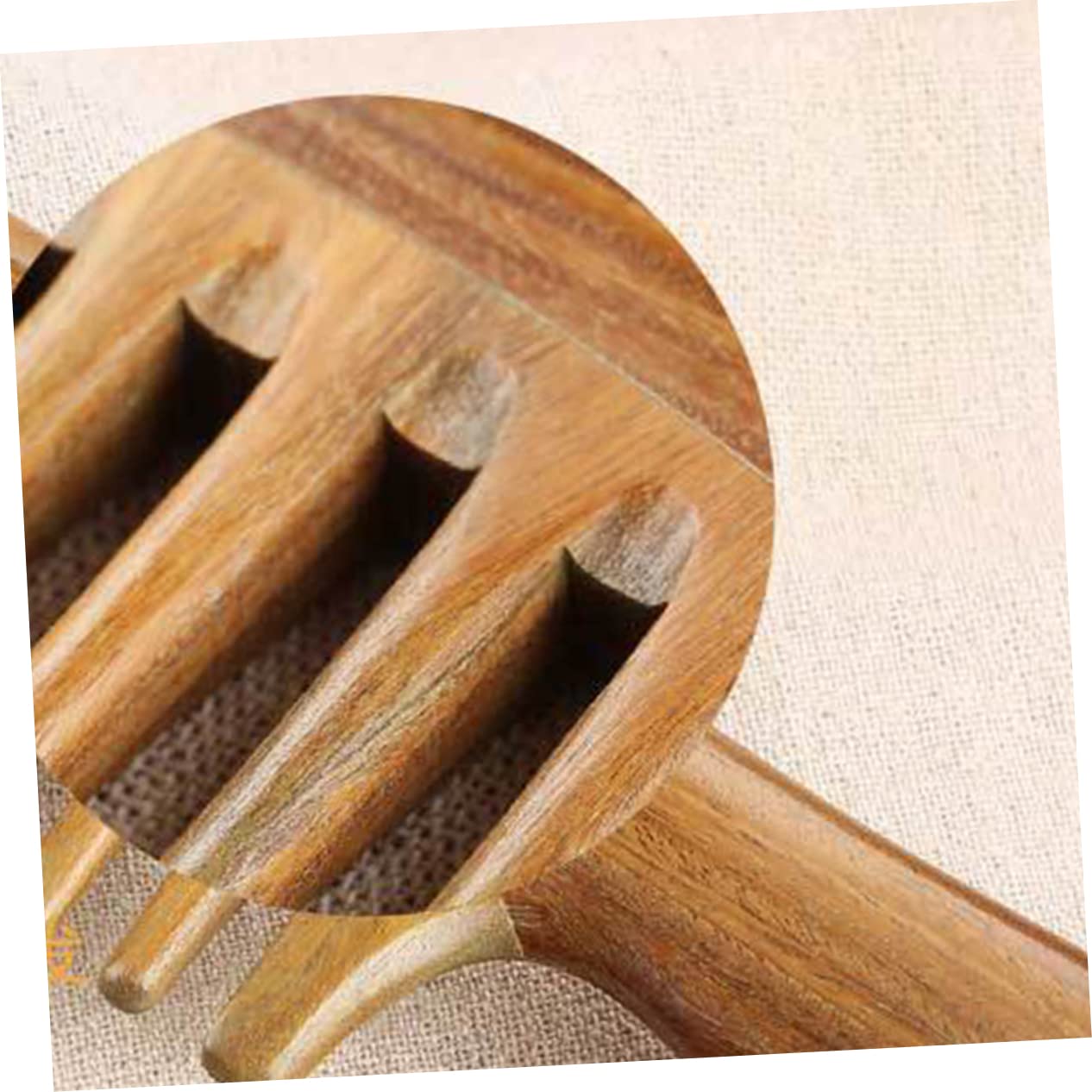 DOITOOL Peine de Sándalo de Dientes Anchos para Masaje Capilar, Ligero y Portátil, Adecuado para Spa y Viaje, Desenreda y Relaja el Cuero Cabelludo