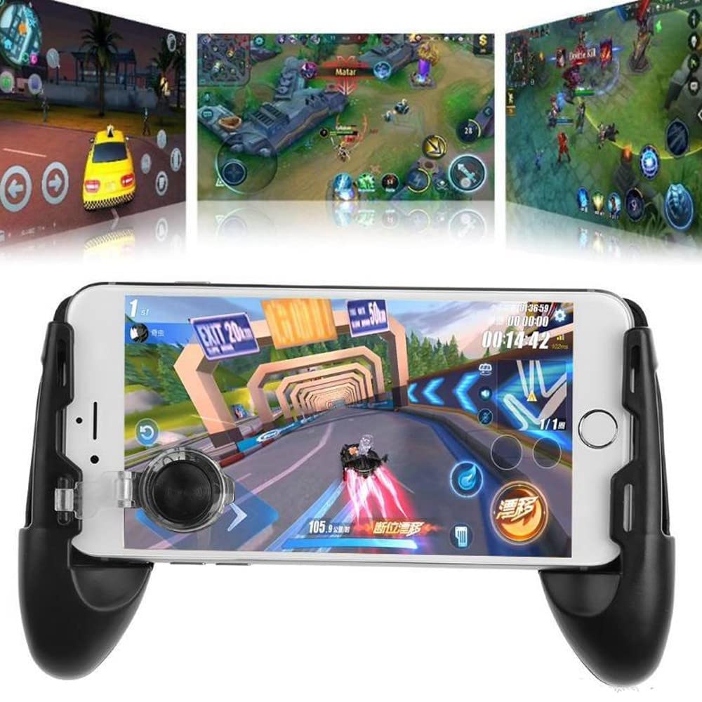 Elevea 𝟏𝟓 𝐘𝐞𝐚𝐫𝐬 𝐆𝐮𝐚𝐫𝐚𝐧𝐭𝐞𝐞 JL-01 3-in-1 Mobile Game Controller – Joystick Gamepad with Grip & Trigger for Smartphones, Phone Game Handle for BGMI/Free Fire-image-32