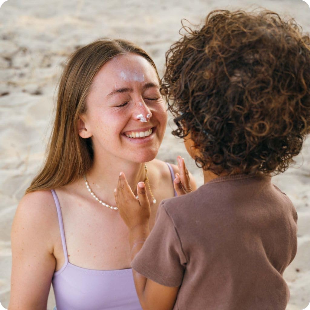 Crema Solare Naturale Minerale Neonati & Bambini FPS 30 Suntribe - 100 ml, Biologica, Senza Profumo - 100% Naturale, Resistente all'Acqua - "Migliore Crema Solare Minerale" (The Mum Marketplace)