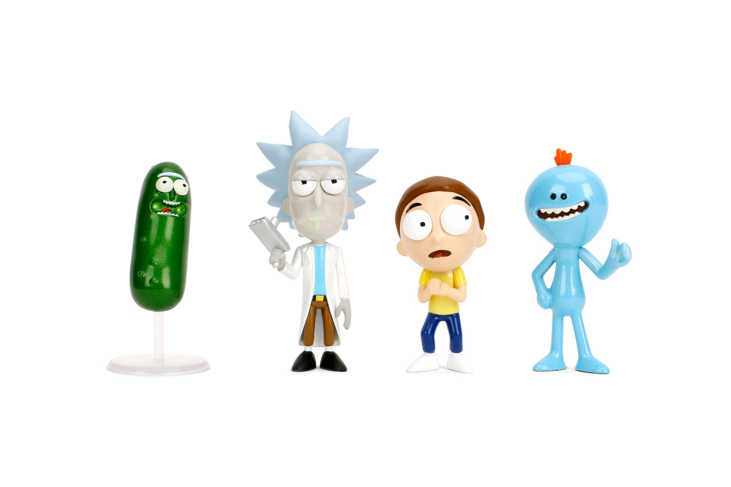 Jada RICK & MORTY 2.5 INCH 4-PACK, Multicolor, 2.5 inches