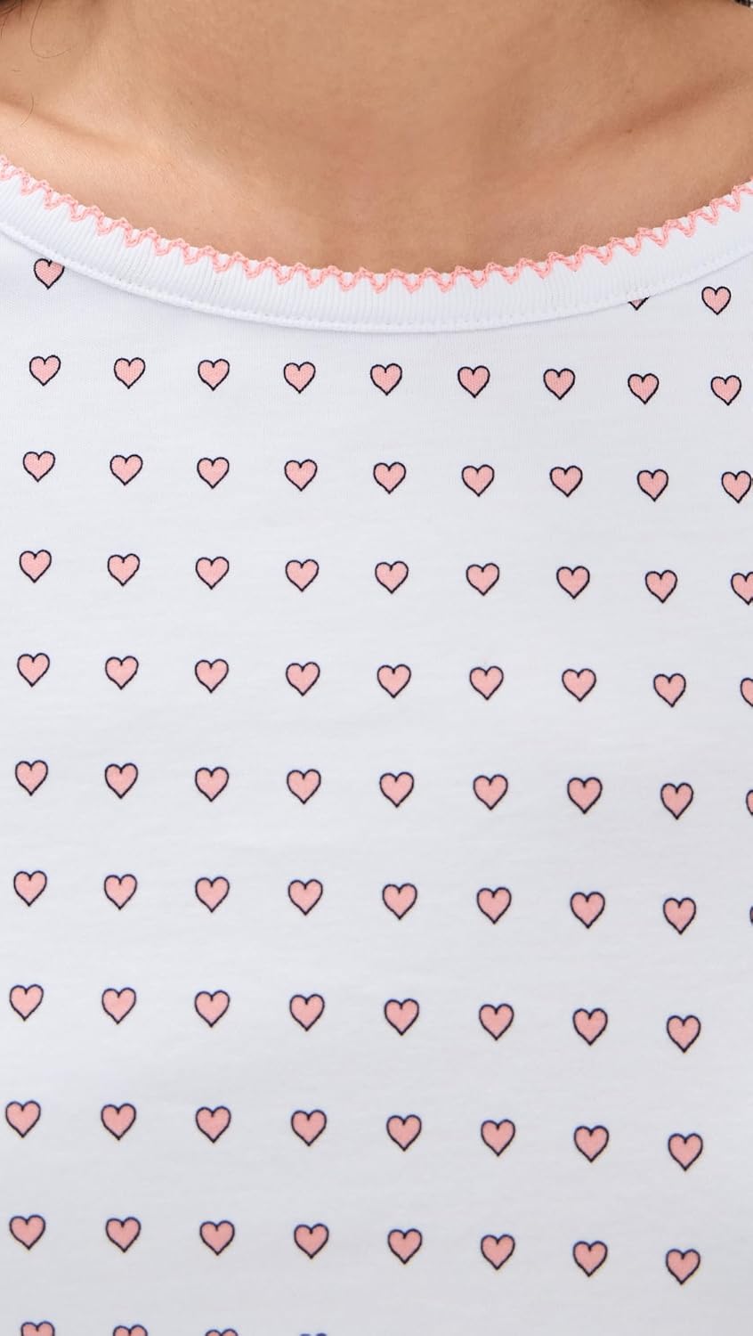 Women's Suzie PJ Set in Floating Hearts - Image 6