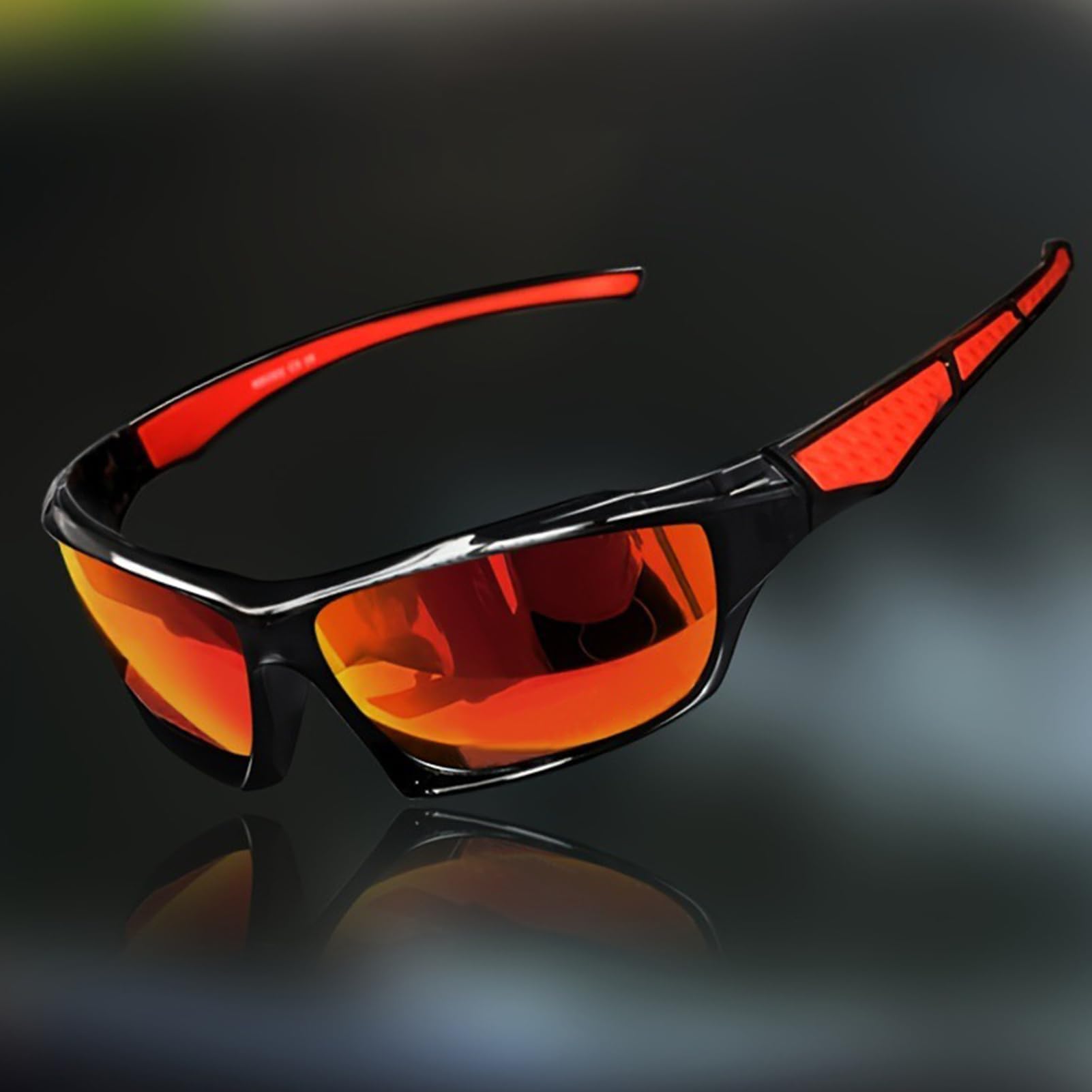 Occhiali da sole polarizzati da uomo, comodi e alla moda, protezione UV per attività all'aperto come guida, pesca, corsa, ciclismo