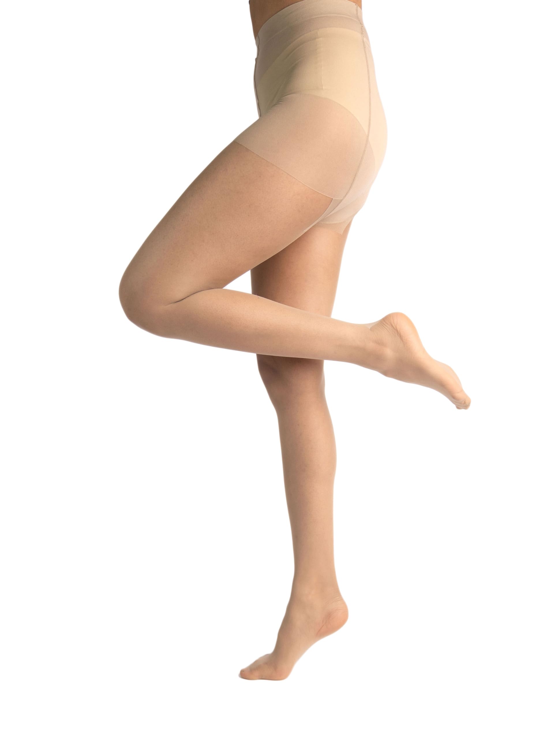 Sponsored Ad - Sheer Stockings for Women | Free Size Sheer Finish Full Length Stretchable Tights | Soft Comfortable Waistband for Everyday Wear