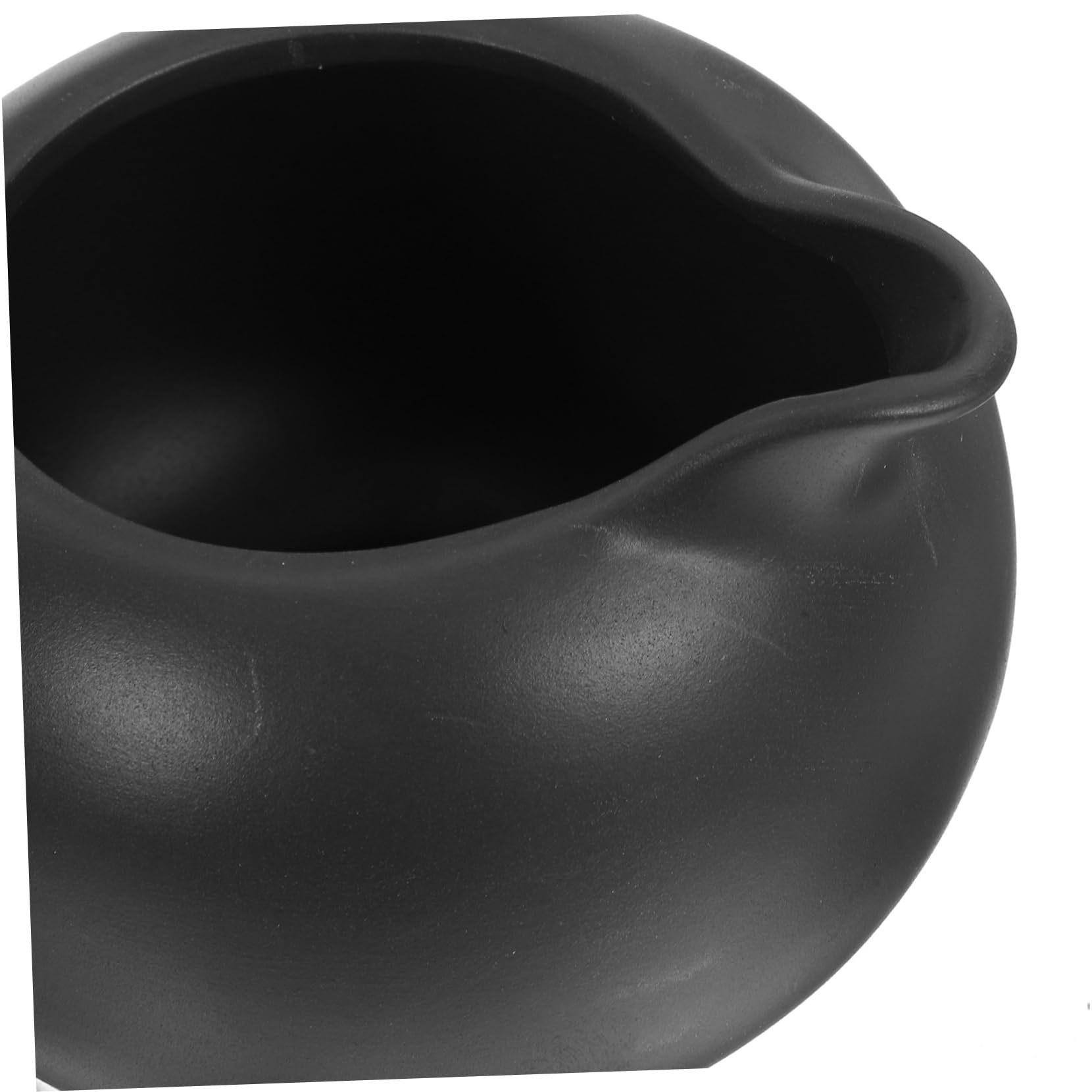 IMIKEYA Dispensador de Leche de Cerámica Pequeño Boquilla Única para Servir Leche y Café en Restaurante o Cafetería, Diseño Elegante y Funcional para Mantener la Mesa Limpia