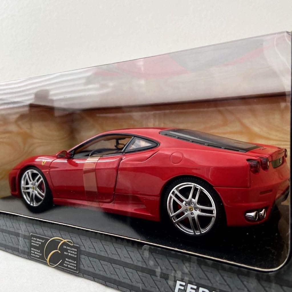 ホットウィール フェラーリF430 ◎HW 1/18 フェラーリ F430 レッド 