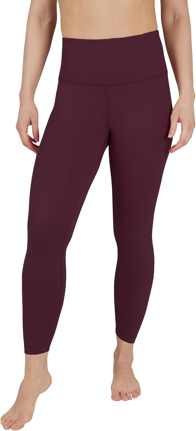 90 Degree By Reflex High Waist Legging 7/8 Tummy Control Yoga Workout Pants - Image 3