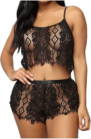 ADOME Sexy Negligee Babydoll Da Donna In Pizzo Neglige Donna Sexy - Foto 3