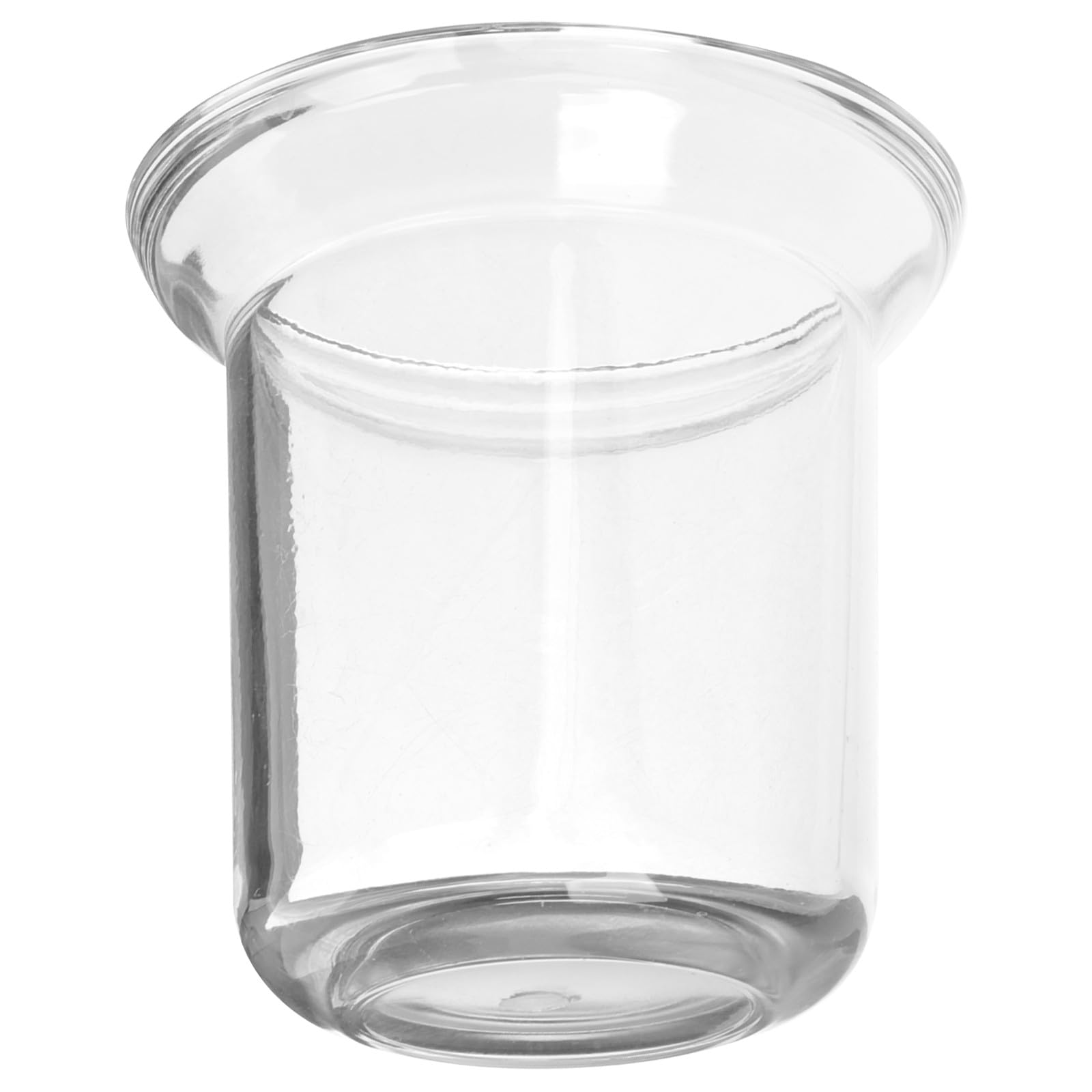 Rangement brosse douche Jojofuny en verre transparent pour stopper le perçage mural