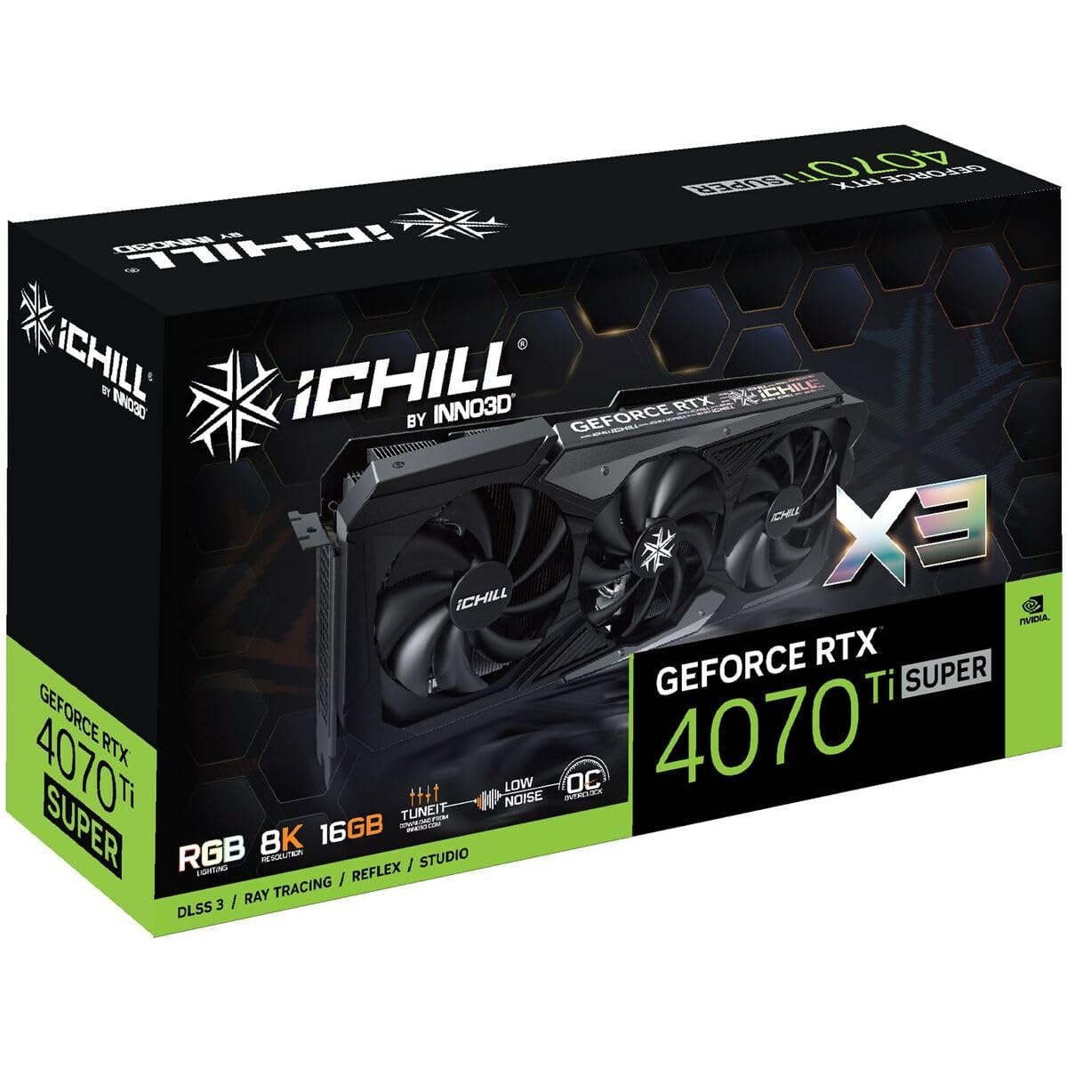 Inno3D RTX 4070 Super Ichill X3 16GB | Amazon.com.br