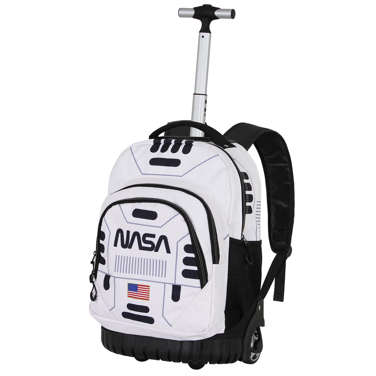 KARACTERMANIA NASA Spaceship-Mochila Trolley GTS FAN, Blanco, 32 x 47 cm, Capacidad 39 L