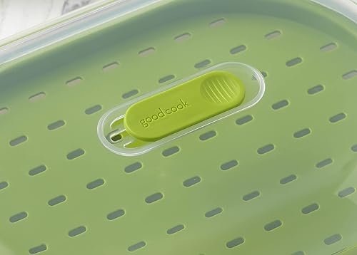 Miniatura 12 de GoodCook Vaporizador diario para microondas – Cocina de verduras y pescado, utensilios de cocina para microondas conserva vitaminas y nutrientes,