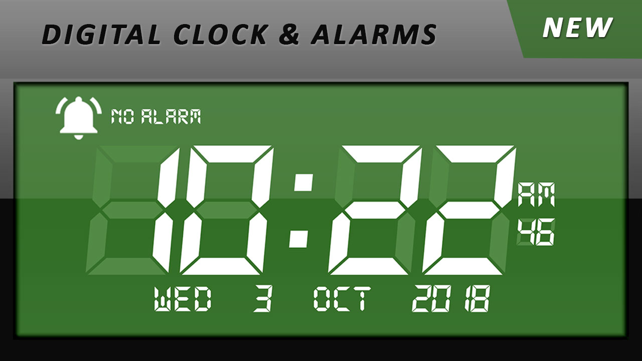 Night Mode Digital alarm Clock Pro Best Free Morning Clock for Wakeup