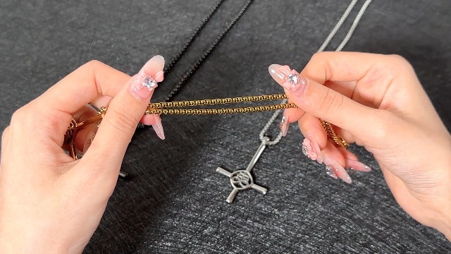 OIDEA Leviathan Satanic Cross Necklace: Church of Satan Pendant