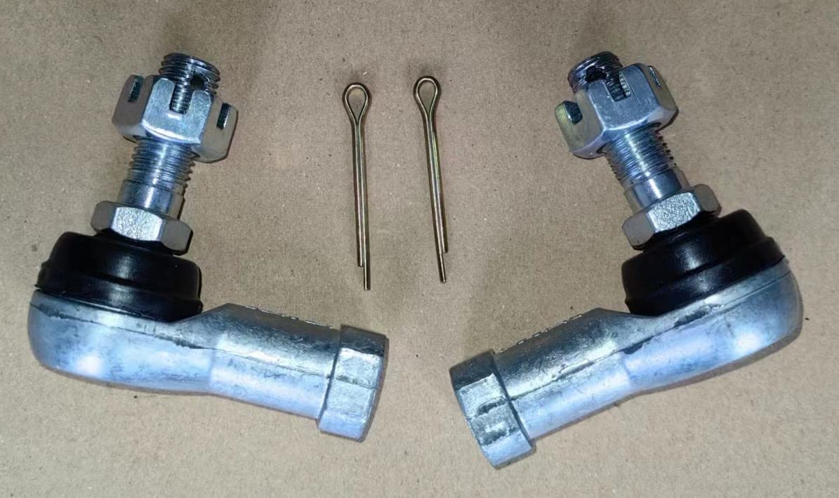 WANTONE RACING Tie Rod Ends Left & Right Hand Thread Compatible with Yamaha G14, G16, G19, G20, G21 G23 G28 Golf Cart