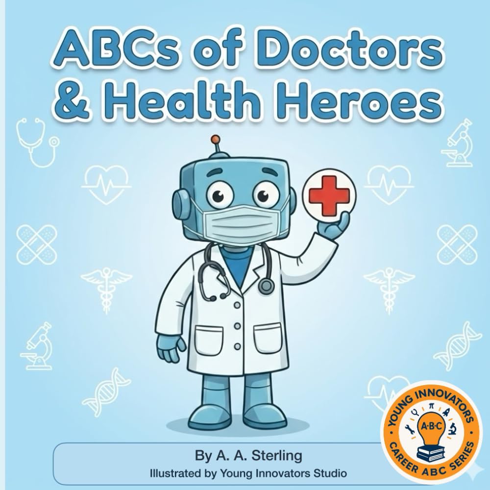 The ABCs of Doctors and Health Heros: A Fun Alphabet Book About Doctors, Nurses, and Healthcare Careers for Kids Ages 5–7 (Young Innovators Career ABC