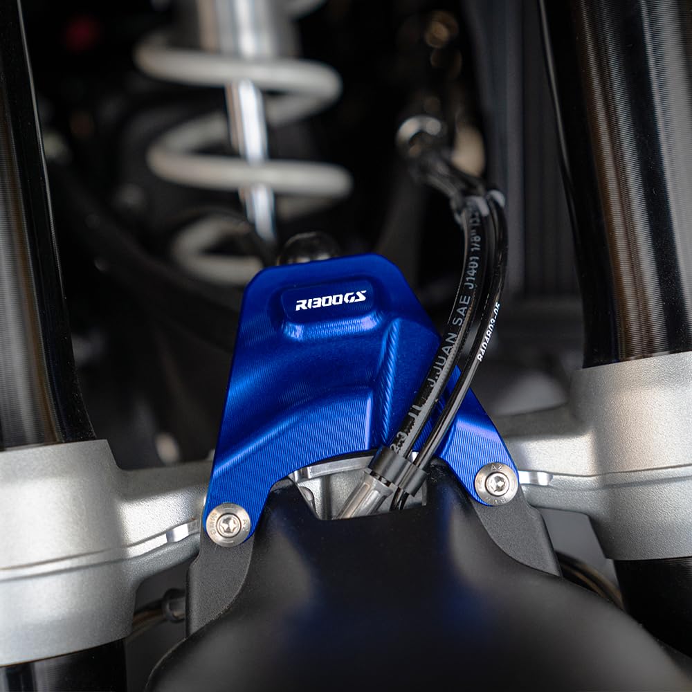 Adatto per R1300GS ADVENTURE R 1300 GS R 1300GS Adventure ADV 2024 2025 Accessori Moto CNC Alluminio Telelever Giunto Protezione Protezione Protezione (Blu)