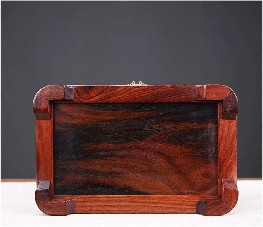Scatola di immagazzinaggio di Gioielli Intagliato a Mano Tenket Keepsake Box, Scatola di immagazzinaggio dei monili Box di Gioielli Antico con scatole di Gioielli di Serratura