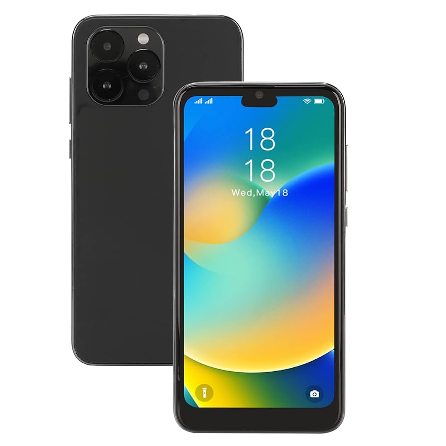 Amazon | 6.1インチ I14 Pro Max スマートフォン デュアルカード