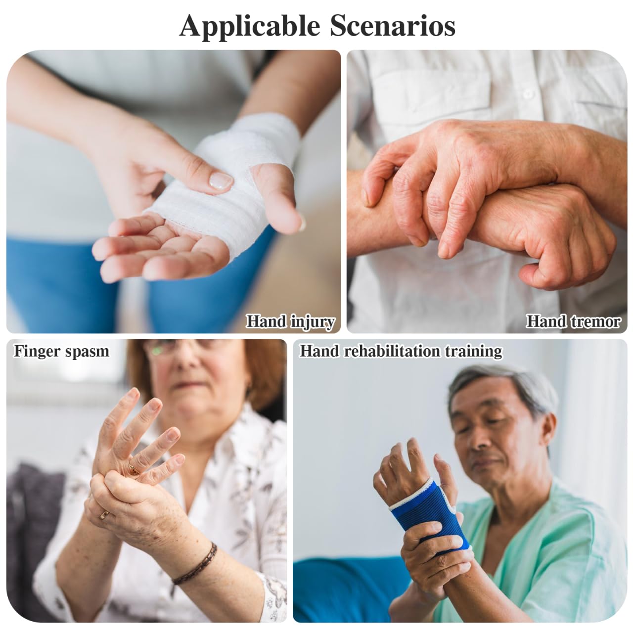 SOLUSTRE Set Di 3 Posate Anziani Utensili Adattivi Pieghevoli Antitremore in Acciaio Inossidabile Con Manico Ergonomico Antiscivolo Per Disabili E Uso Quotidiano