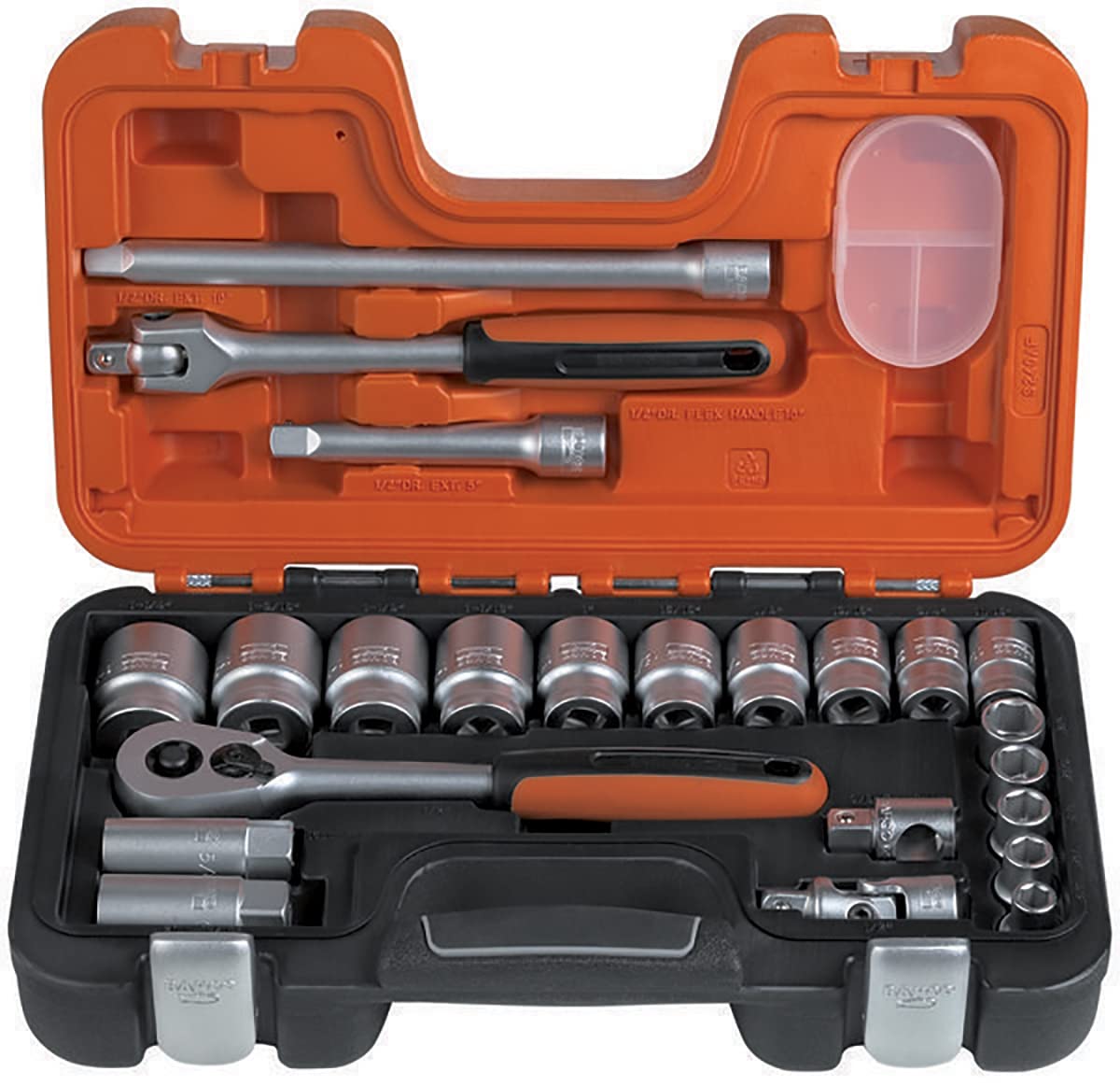 【週末セール】BAHCO インチソケットセット 1/2 差込角12.7mm Amazon.co.jp: BAHCO(バーコ) Socket Wrench Set インチソケット