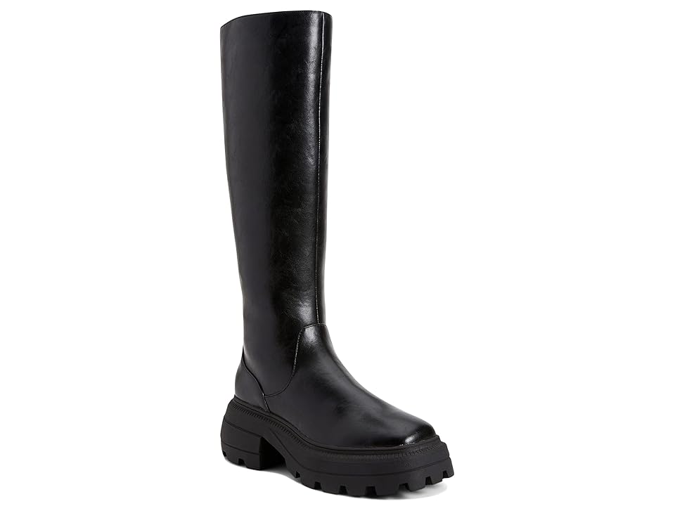 Katy Perry The Geli Solid Tall Boot (Black) Women's Boots INTERNATIONAL SHIPPING