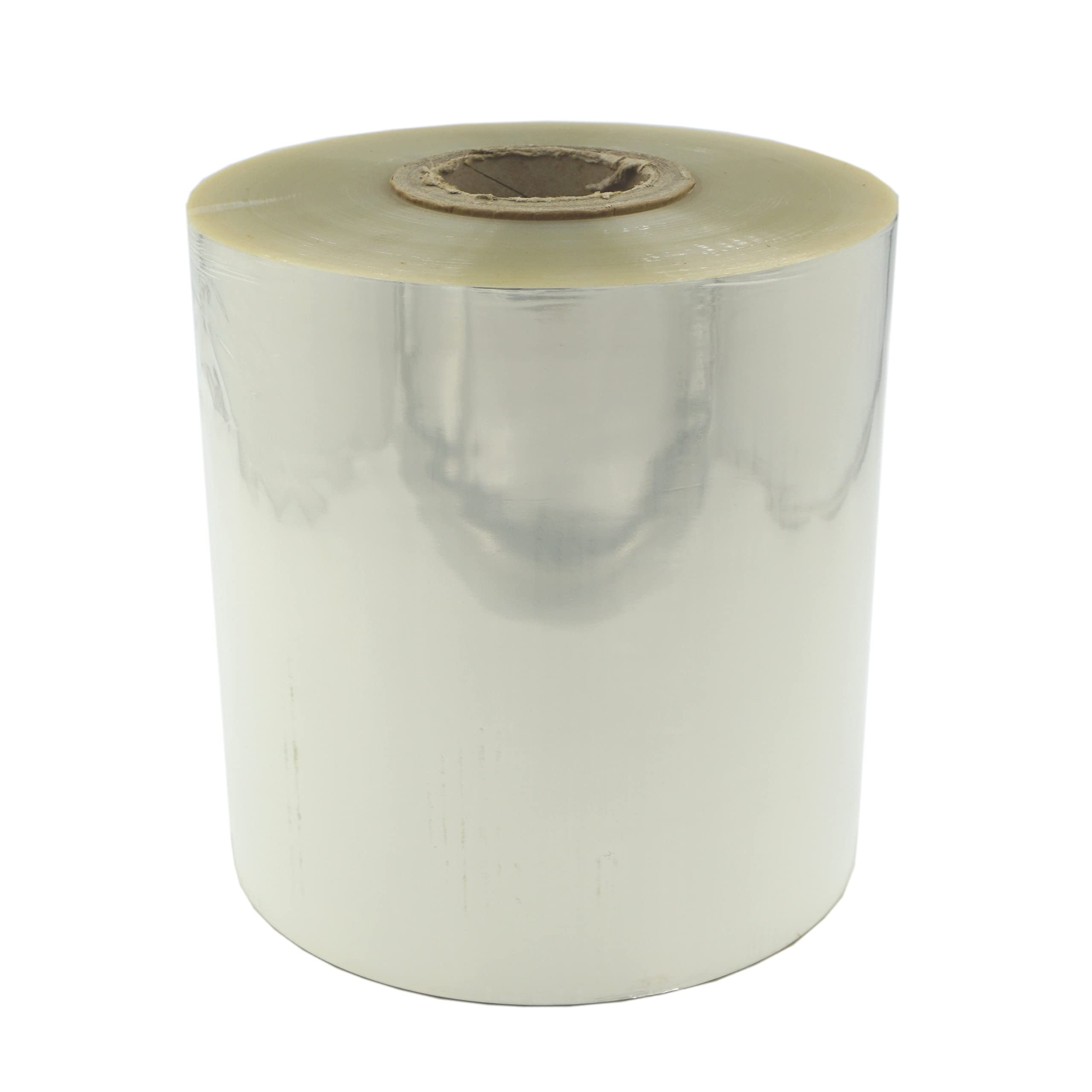 Film rétractable professionnel 25 cm x 2500 m, épaisseur 15 microns, ultra résistant, étirable, protection optimale pour emballage alimentaire et industriel, qualité supérieure