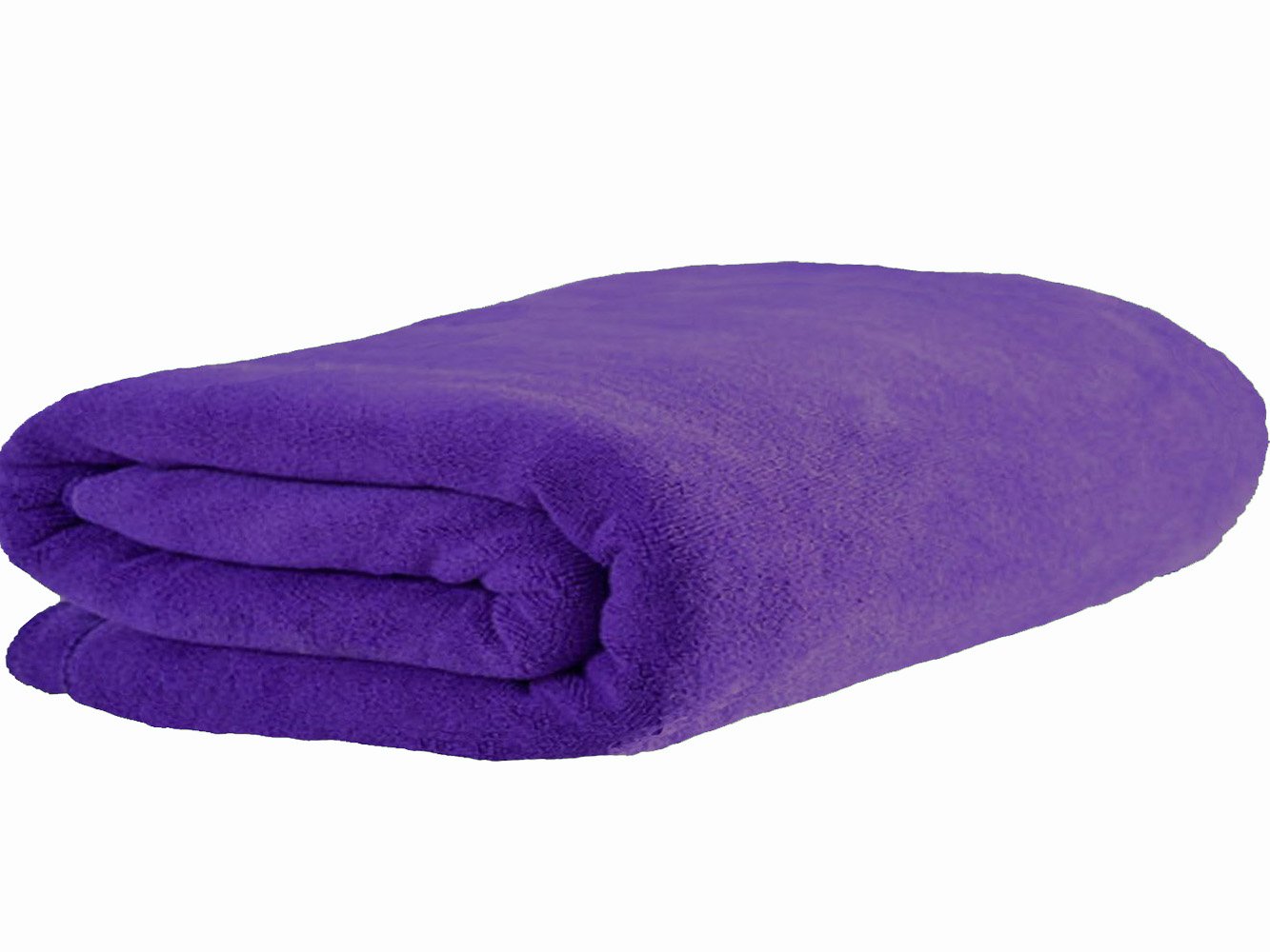 MYLSMPLE Simplife Microfiber Luxury Bath Sheet Extra Large Bath Towel Fast Drying Beach Towel (36 Inch X 72 Inch, Purple)