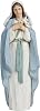 Mary with Lily Blessed Virgin Statue Religious Gift Home Decor