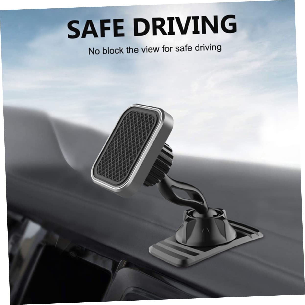 Housoutil 3 Uds Soporte De Coche Soporte De Teléfono para Ventilación De Coche De Teléfono Celular para Montaje De Teléfono Automático Magnético para Teléfono Móvil