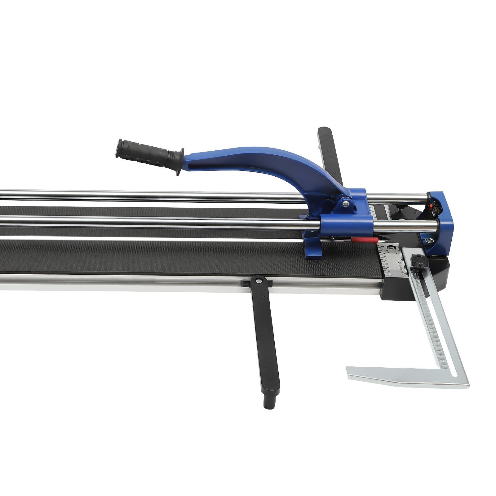 Máquina de corte de baldosas, 800mm 15mm rodamiento de bolas de porcelana hoja de cerámica profesional máquina de corte manual (azul)