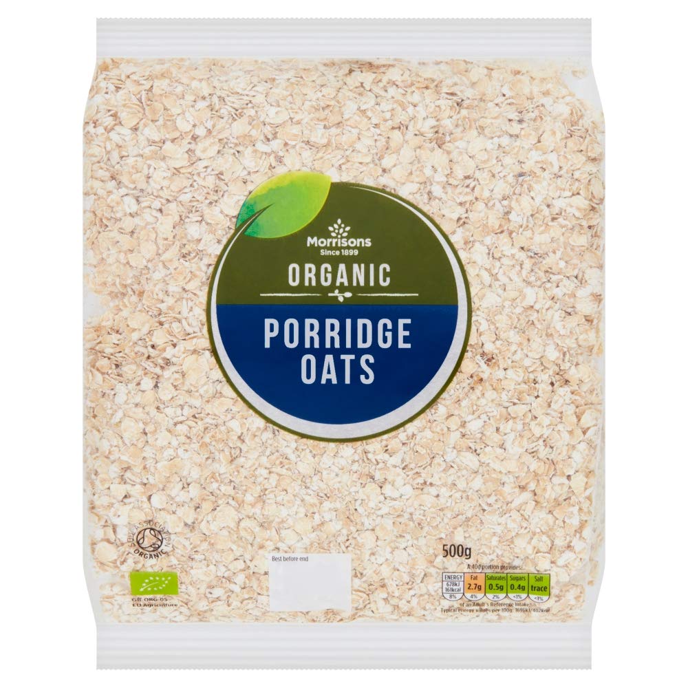 Morrisons Organic Porridge Oats, 500g