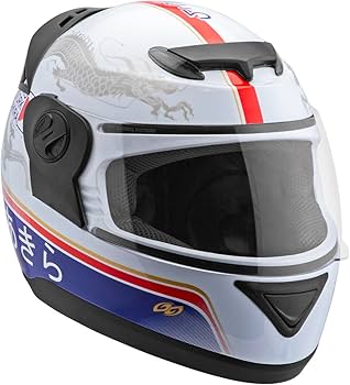Capacete Fechado Evolution 788 G7 Akira Tam. 56 Branco 56 | Amazon