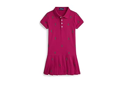 Polo Ralph Lauren Kids Polo Pony Stretch Mesh Polo Dress (Toddler/Little Kid) Girl