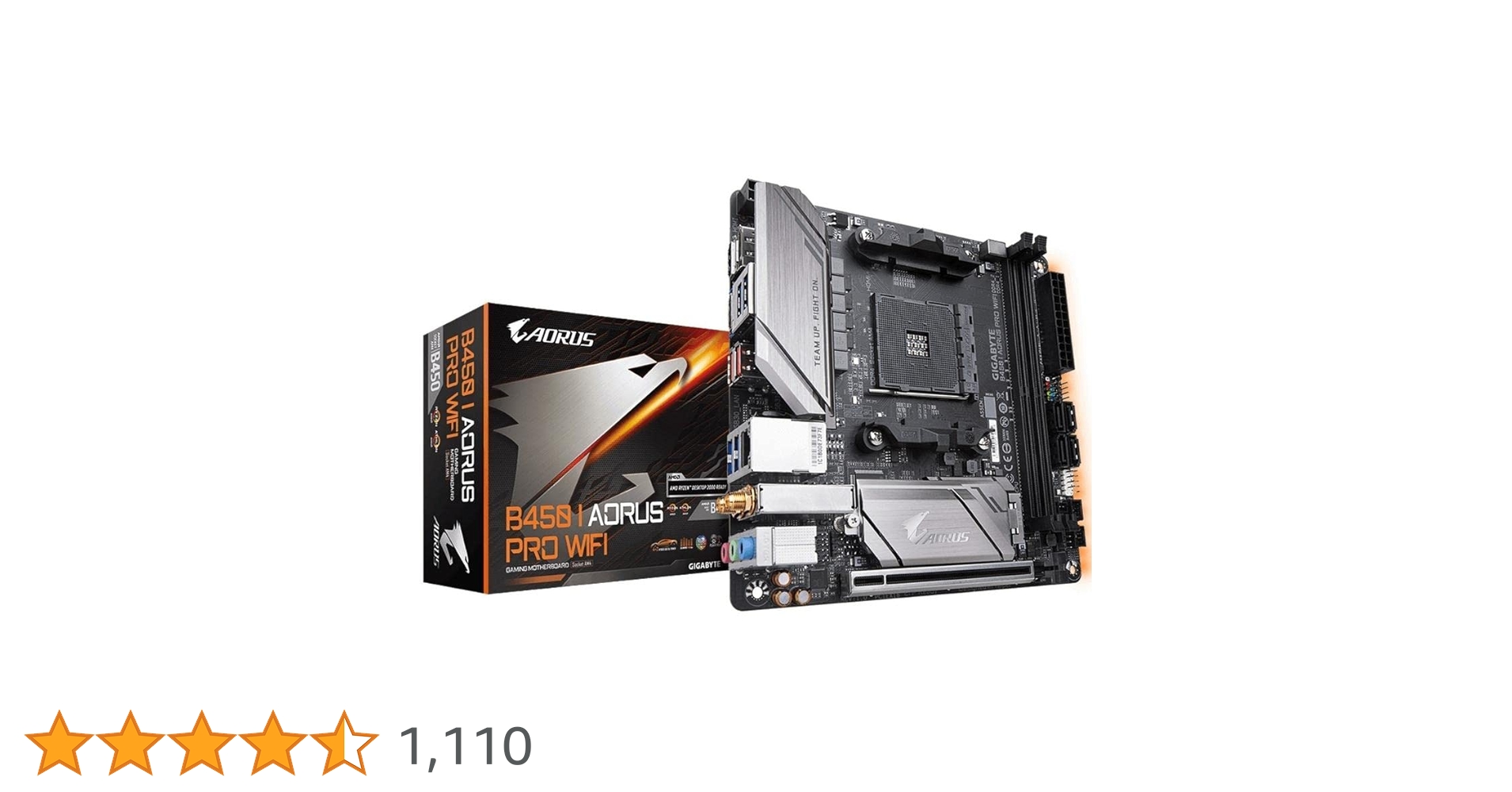 GIGABYTE B450I AORUS PRO WIFI ITX マザーボード Amazon.co.jp: GIGABYTE B450 AORUS PRO WIFI ATX マザーボード