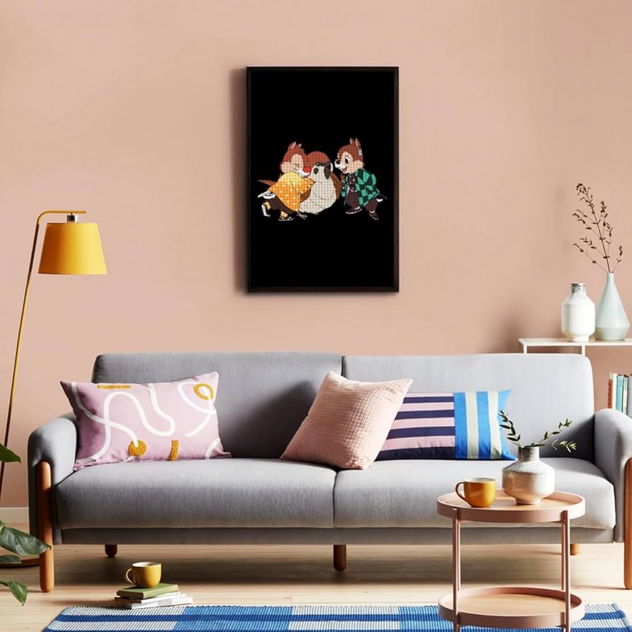 エディ・ドミニク・デュビアン　鳥と車　原画　キャンバスアート　エイチピーデコ エディ・ドミニク・デュビアン 鳥と車 原画 キャンバスアート