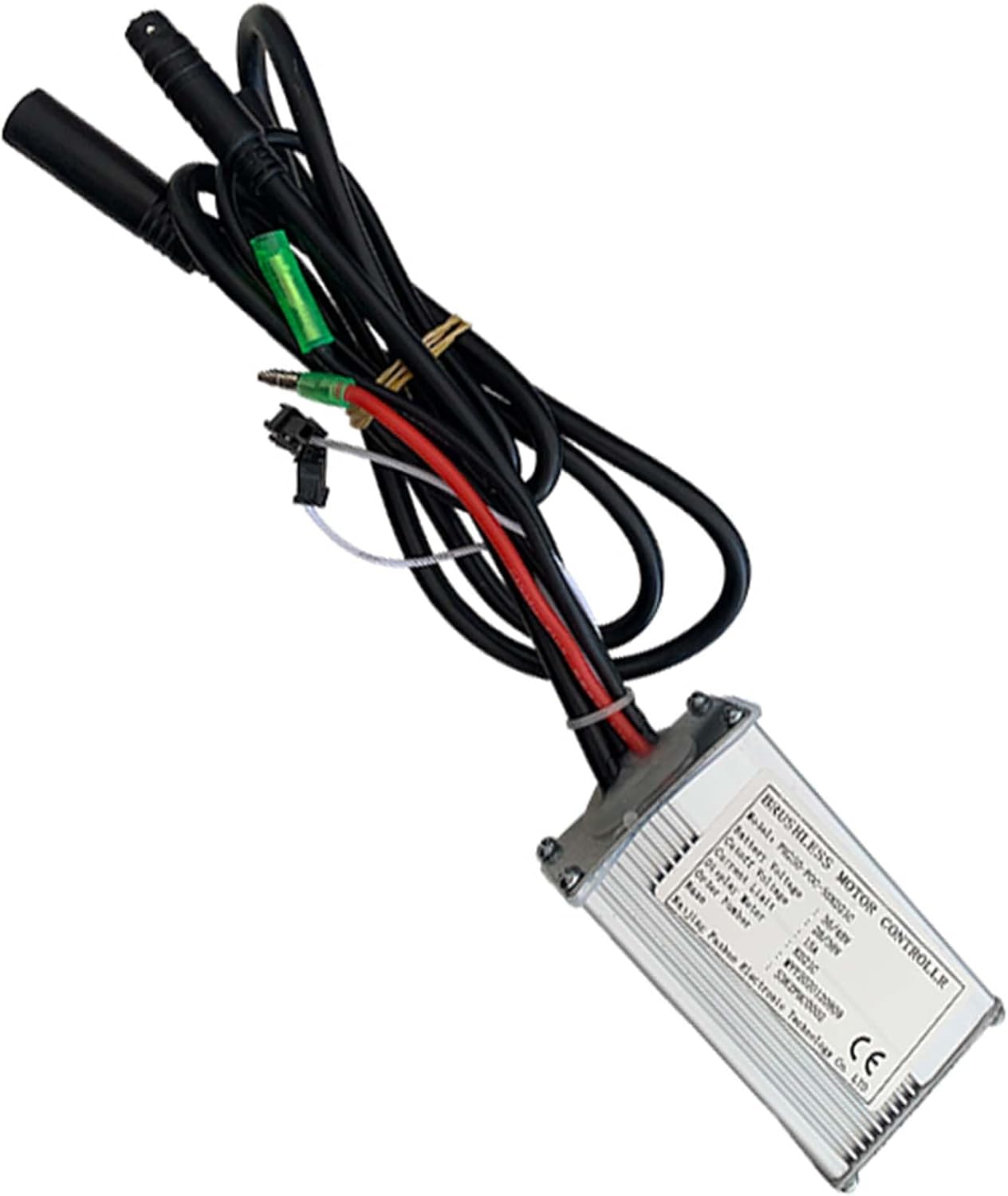 Electric Bicycle Controller, FH250-FOC-5SKD21C 36V 48V 15A Motor Speed Brushless Controller for Electric Bicycle, E-Bike KD21C Display Meter Electric Speed ebike Controller