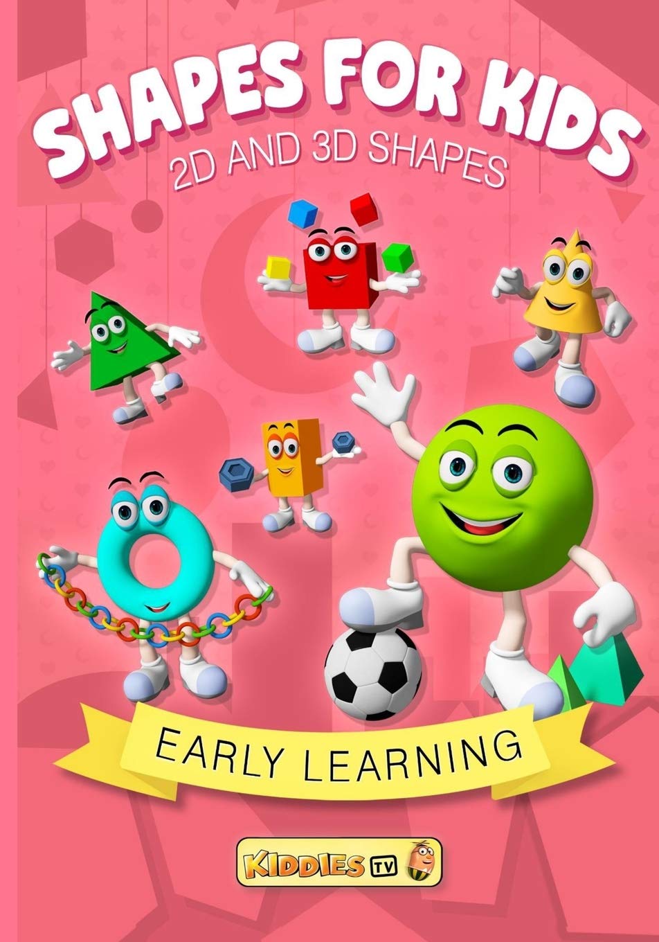 Shapes for Kids: Learn 2D and 3D shapes for kids | Early Learning | Kindergarten | Preschool | Children Books