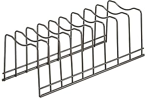 Deluxe Baking Sheet Rack Organizer - The Perfect Solution for Easy Lid Storage