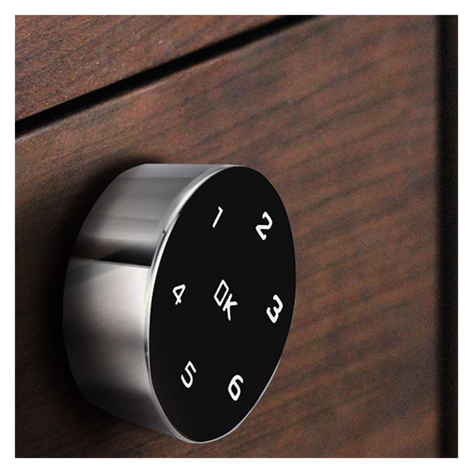 Serratura Smart, Cassettiera Smart Password Serratura for porta in legno Serratura antioraria in senso orario Tastiera for ufficio elettronico Serratura for porta con file digitale ,Smart Lock Facile