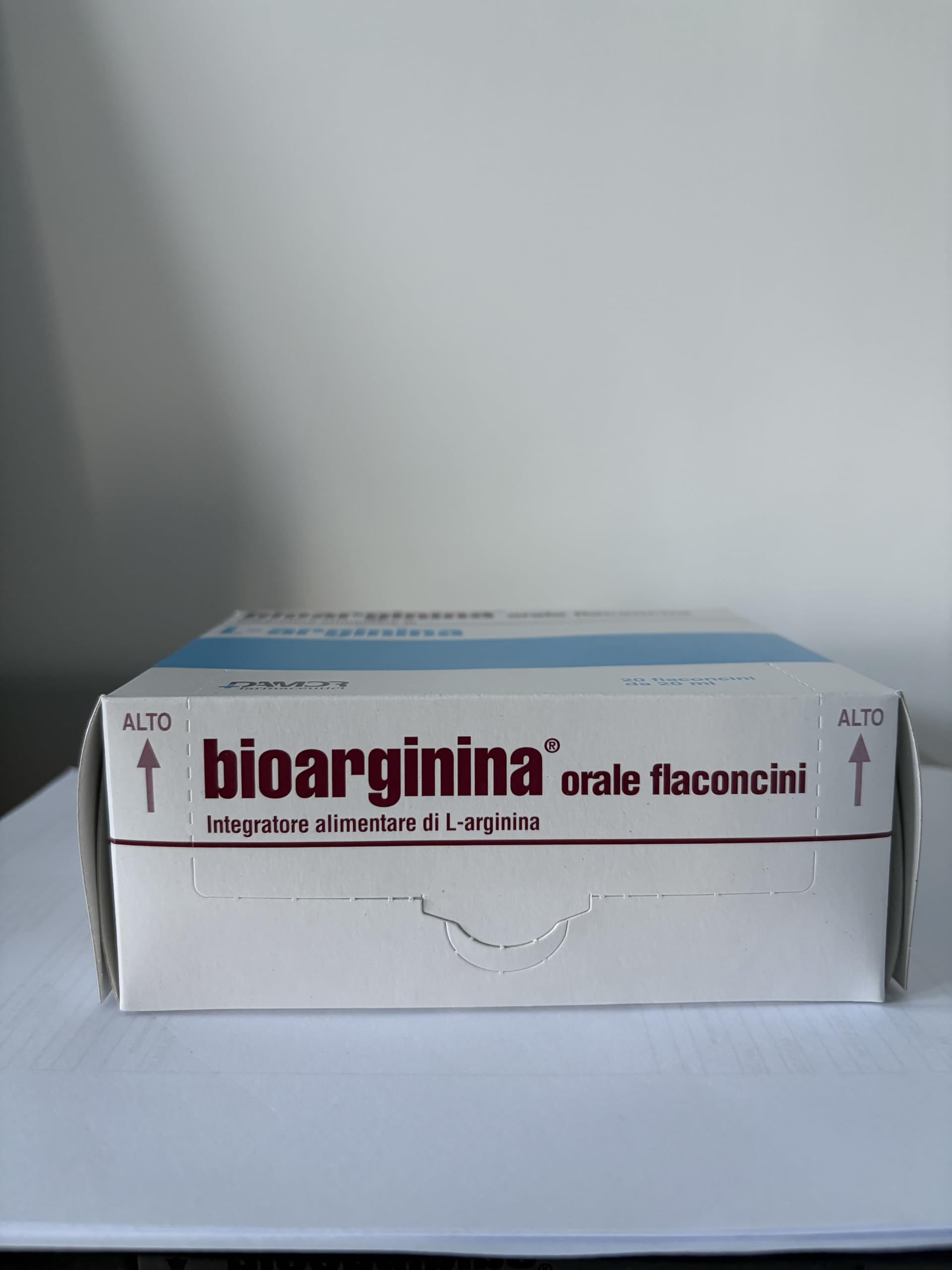 Damor - Bioarginina Orale 20 Flaconcini con L-Arginina, Integratore Alimentare in Forma Liquida