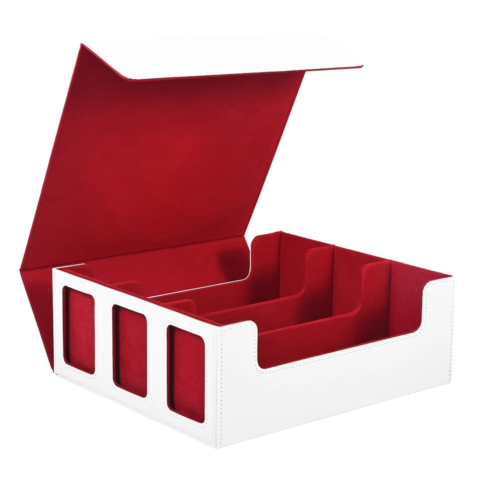 Deck Box Caja for guardar cartas coleccionables y barajas con ventana de exhibición