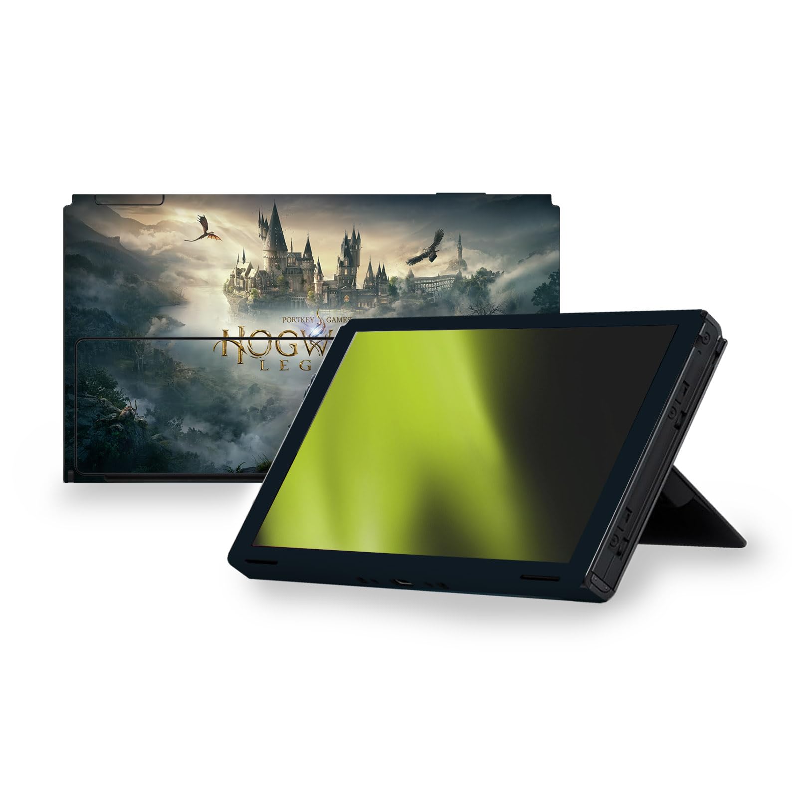 Head Case Designs Licenciado Oficialmente Hogwarts Legacy Arte Clave Gráficos Adhesivo Adhesivo de Vinilo Compatible con Nintendo Switch OLED Bundle