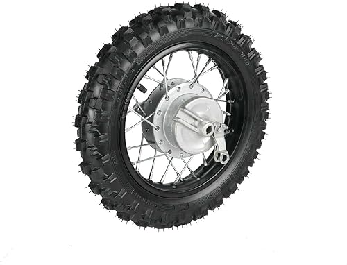 Neumático de rueda trasera 2.50-10 y tubo interior de llanta con conjunto de rodamiento de 0.472 in para Dirt Bike CRF50 DRZ70 PW50 50cc-110cc