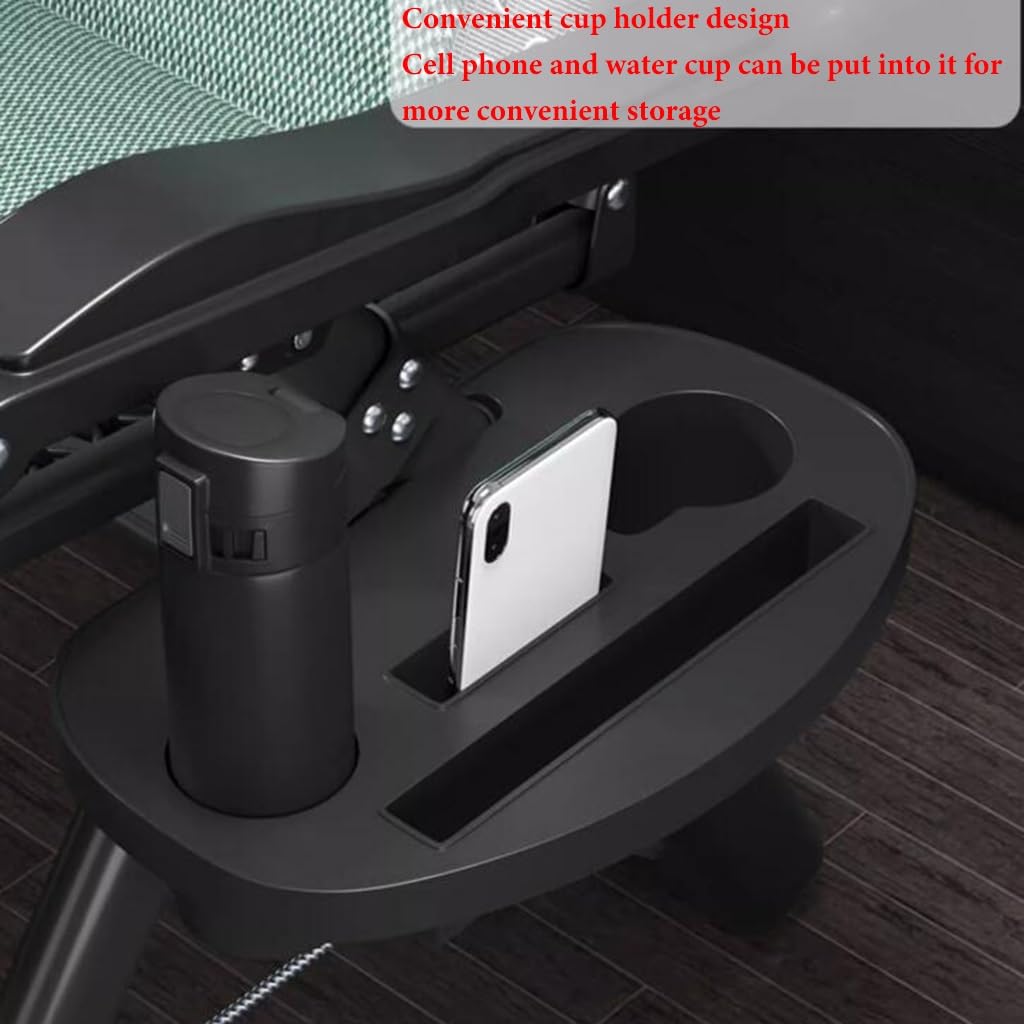 Fauteuil inclinable d'extérieur pliable zéro gravité avec porte-gobelet à angle réglable pour terrasse, plage, camping - Bleu